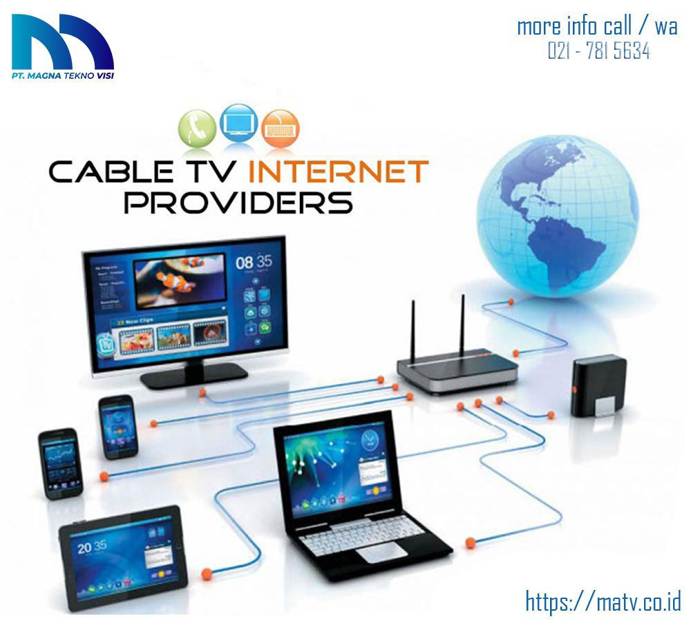 and Cable TV PT Magna Tekno Visi